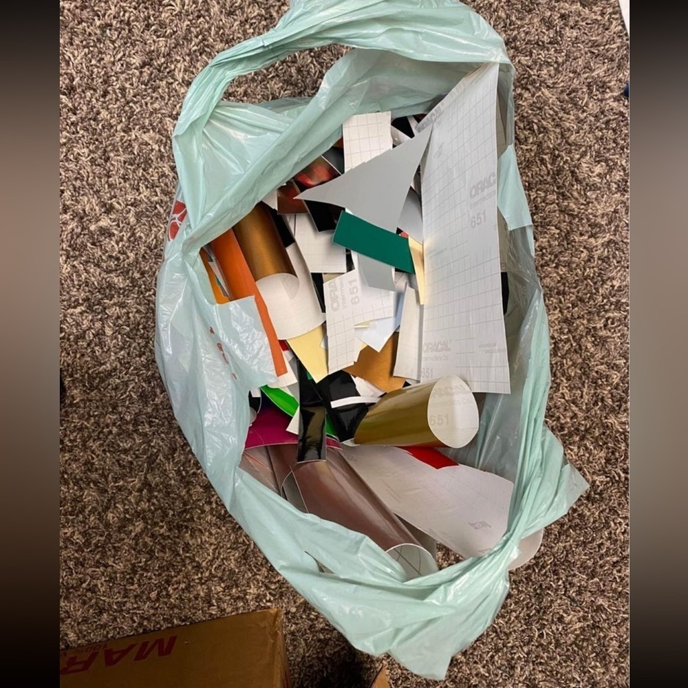 Oracal Permanent Vinyl Scraps